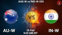 AU-W vs IN-W Match Preview, Picture