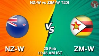 NZ-W vs ZM-W - Zimbabwe Women
