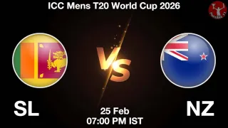 SL vs NZ - ICC Mens