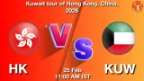 HK vs KUW Dream11 Prediction, Preview & Updates - <small>Wed, 25 Feb 11:00 AM IST</small>