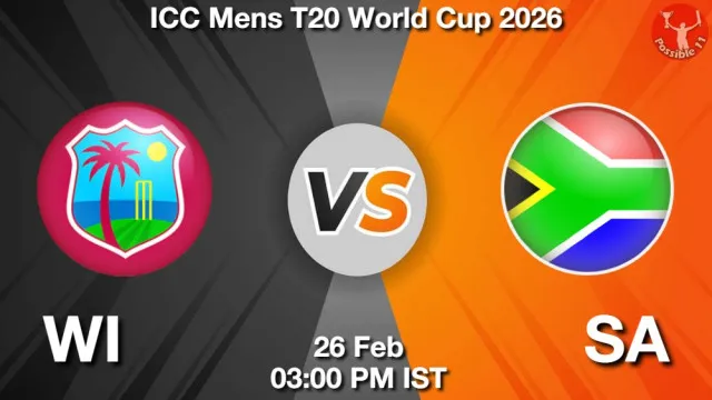 WI vs SA Match Previews and Cricket Tips