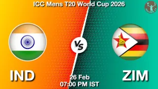 IND vs ZIM IND vs ZIM - ICC Mens