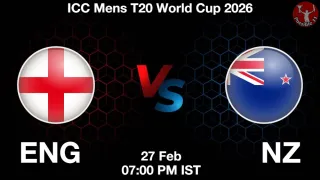 ENG vs NZ - ICC Mens