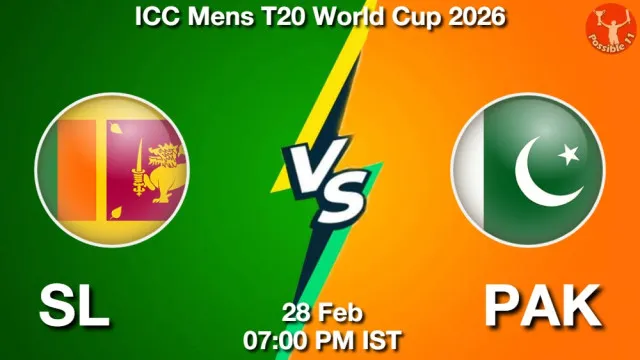 SL vs PAK ड्रीम11 भविष्यवाणी, फैंटेसी क्रिकेट टीम - 28 फ़रवरी 2026