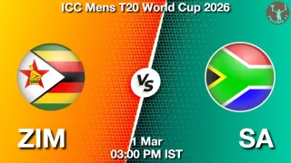 ZIM vs SA - ICC Mens