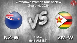 NZ-W vs ZM-W - Zimbabwe Women