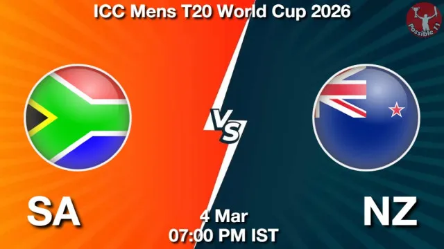 SA vs NZ ड्रीम11 भविष्यवाणी, फैंटेसी क्रिकेट टीम - 04 मार्च 2026