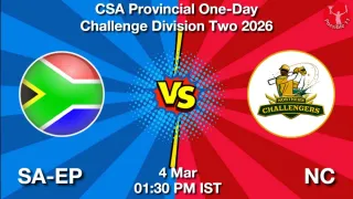 SA-EP vs NC SA-EP vs NC - CSA Provincial