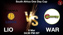 LIO vs WAR Match Preview, Picture