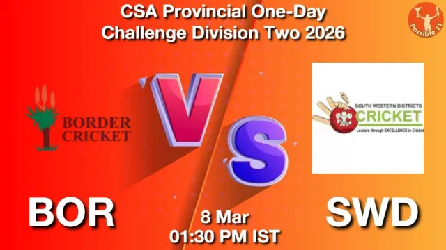 BOR vs SWD Match Previews and Cricket Tips