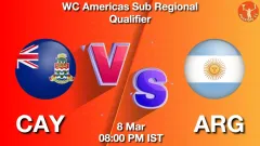 CAY vs ARG Match Preview, Picture