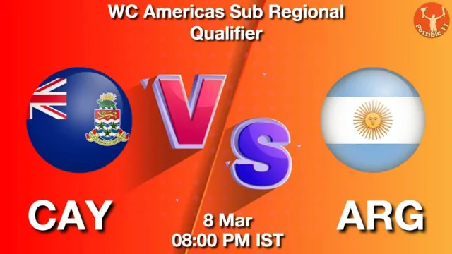 CAY vs ARG Match Previews and Cricket Tips