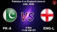 PK-A vs ENG-L Match Preview, Picture