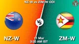 NZ-W vs ZM-W Dream11 Prediction - <small>Wed, 11 Mar 03:30 AM IST</small>