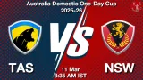 TAS vs NSW Dream11 Prediction, Preview & Updates - <small>Wed, 11 Mar 08:35 AM IST</small>