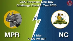 MPR vs NC Match Preview, Picture