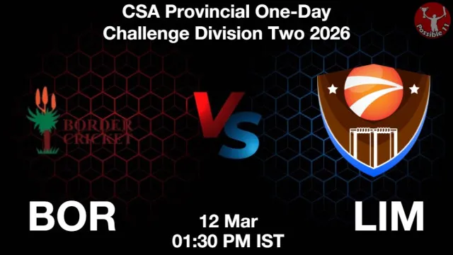 BOR vs LIM Match Previews and Cricket Tips