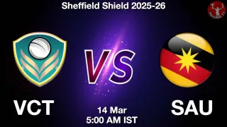 VCT vs SAU - Sheffield Shield