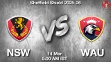 NSW vs WAU Dream11 Prediction, Preview & Updates - <small>Sat, 14 Mar 05:00 AM IST</small>