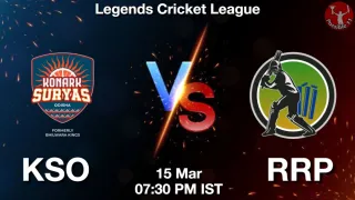 KSO vs RRP KSO vs RRP - Legends League