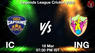 IC vs ING - Legends League