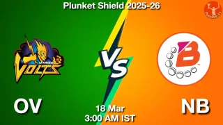 OV vs NB - Plunket Shield