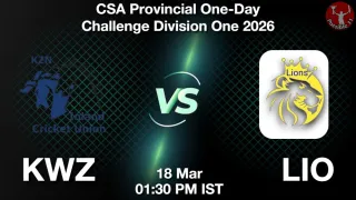 KWZ vs LIO Matcch Previews