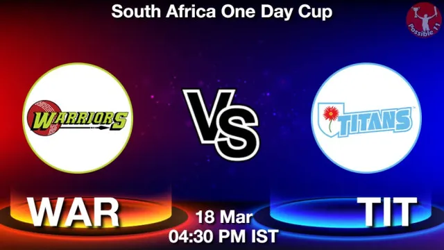 WAR vs TIT Match Previews and Cricket Tips