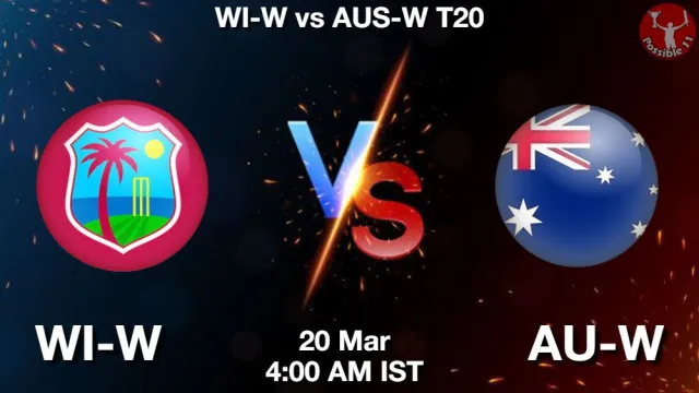 WI-W vs AU-W Match Previews and Cricket Tips