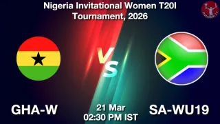 GHA-W vs SA-WU19 - Nigeria Invitational