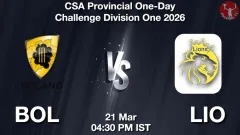 BOL vs LIO Match Preview, Picture