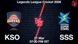 KSO vs SSS Dream11 Prediction, Preview & Updates - <small>Sat, 21 Mar 07:30 PM IST</small>
