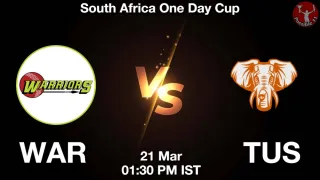 WAR vs KZL WAR vs KZL -