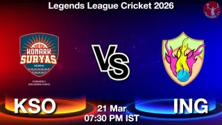 KSO vs ING - Legends League