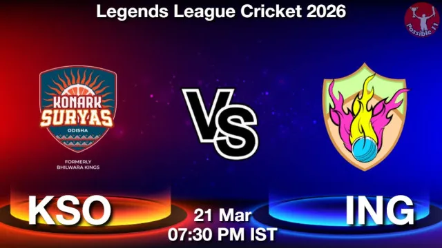 KSO vs ING Match Previews and Cricket Tips