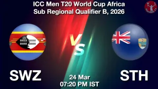 SWZ vs STH - ICC Men