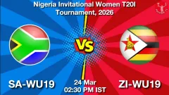 SA-WU19 vs ZI-WU19 Match Preview, Picture