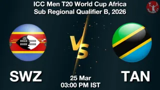 SWZ vs TAN - ICC Men