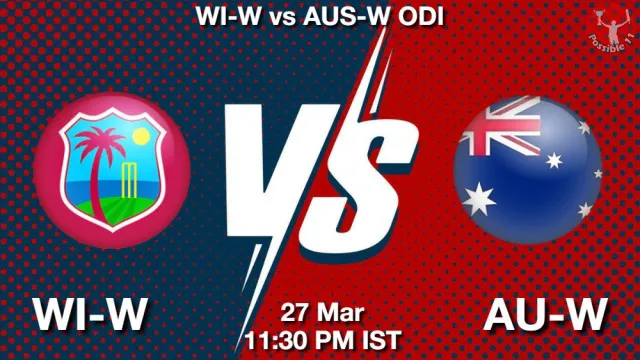 WI-W vs AU-W Match Previews and Cricket Tips