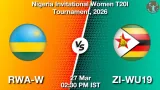RWA-W vs ZI-WU19 Dream11 Prediction - <small>Fri, 27 Mar 02:30 PM IST</small>