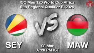 SEY vs MAW - ICC Men