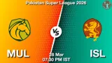 MUL vs ISL Dream11 Prediction, Preview & Updates - <small>Sat, 28 Mar 07:30 PM IST</small>