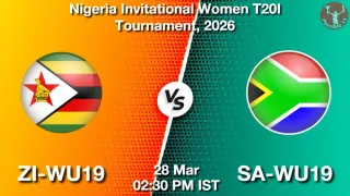 ZI-WU19 vs SA-WU19 - Nigeria Invitational