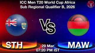 STH vs MAW STH vs MAW - ICC Men