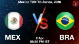 MEX vs BRA Dream11 Prediction, Preview & Updates - <small>Thu, 02 Apr 08:30 PM IST</small>