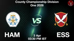 HAM vs ESS Match Preview, Picture