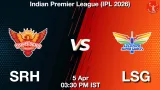 SRH vs LSG