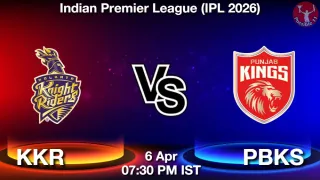 KKR vs PBKS KKR vs PBKS - Indian Premier