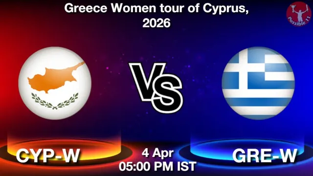 CYP-W vs GRE-W Match Previews and Cricket Tips
