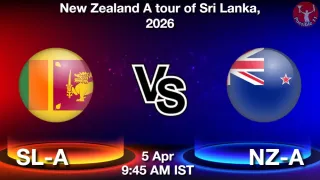 SL-A vs NZ-A - New Zealand